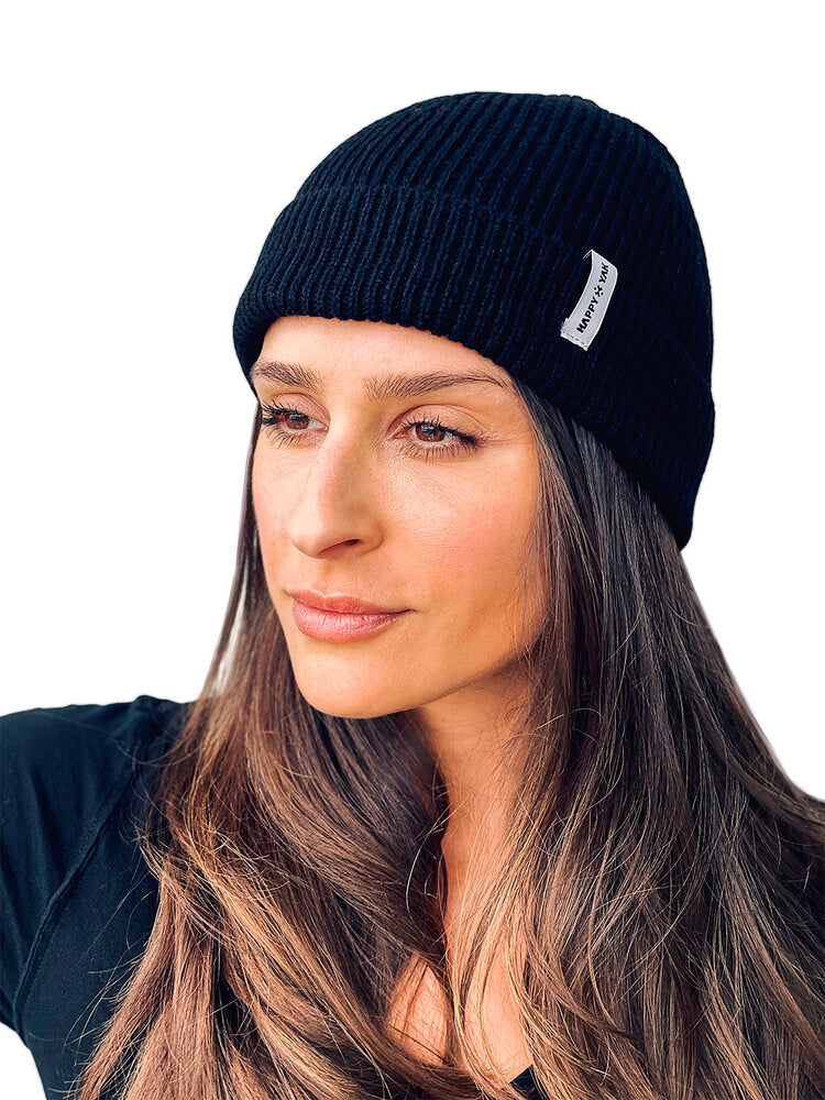 The Nomad Hat – Black & Brown - Fitted & Unfitted – 100% Yak Cashmere