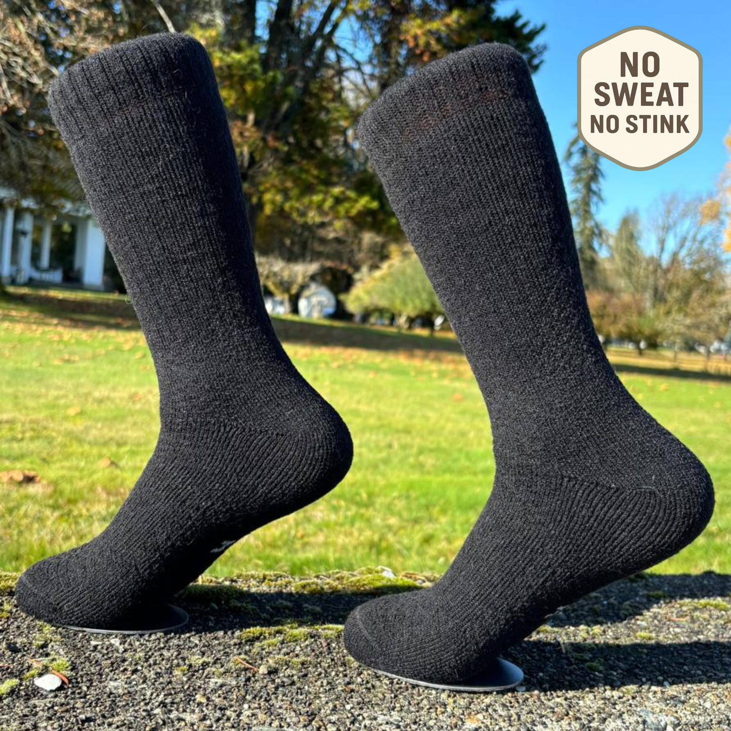 Baby Alpaca Hiking Socks - 3 Pack Bundle with 3 Colors