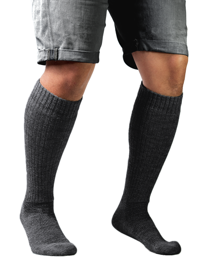Baby Alpaca Hiking Socks - Over-the-Calf - Ultra Soft, Breathable, Trail-Ready Comfort