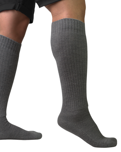 Baby Alpaca Hiking Socks - Over-the-Calf - Ultra Soft, Breathable, Trail-Ready Comfort