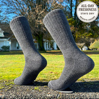 Baby Alpaca Hiking Socks — Crew 3-Pack