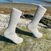 Baby Alpaca Hiking Socks — Crew