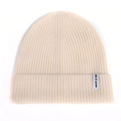 35% Yak Cashmere, 35% Merino Wool, and 30% Nylon - Ivory -  Ponderosa Beanie