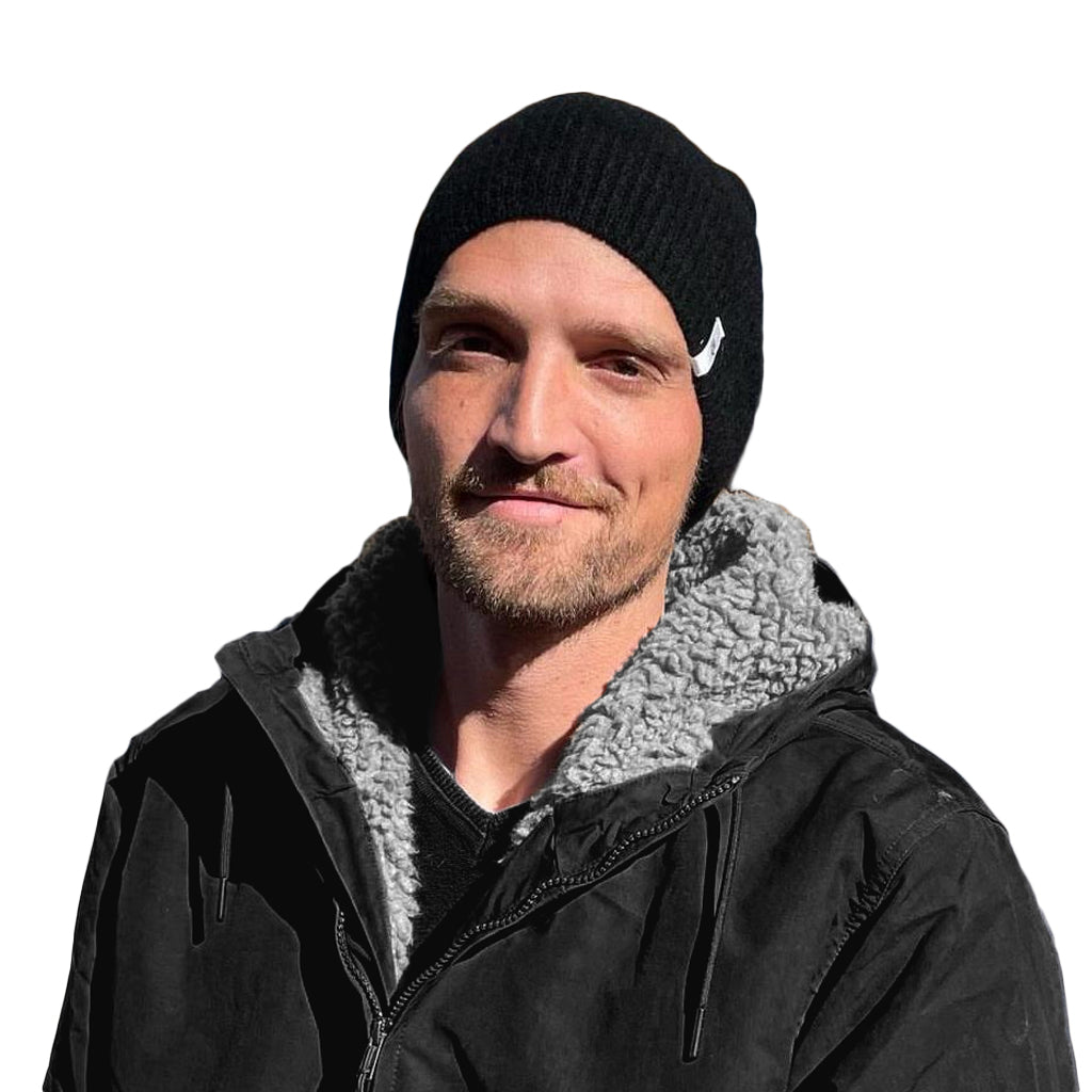 Black Alpaca Socks + Black 100% Yak Beanie Combo Pack