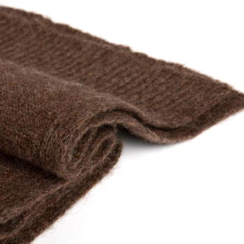 Ultra Luxe Scarves - BROWN - 100% Yak Cashmere
