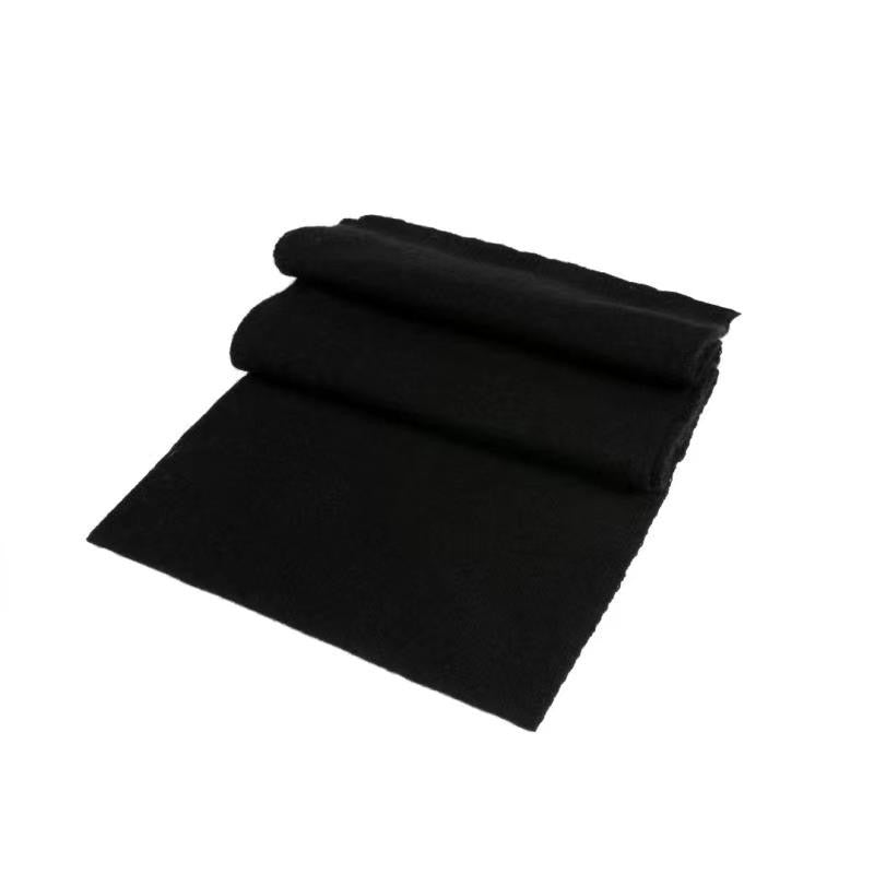 Ultra Luxe Scarves - BLACK - 100% Yak Cashmere