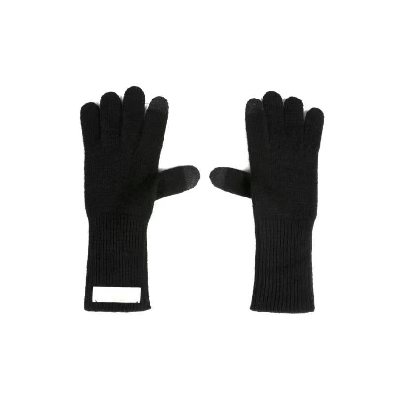 Ponderosas Gloves - BLACK - 35% Yak Cashmere, 35% Merino Wool, and 30% Nylon