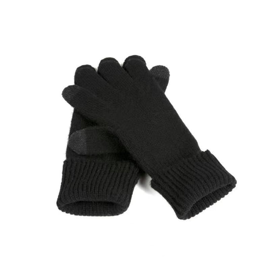 Ultra Luxe Gloves - BLACK - 100% Yak Cashmere